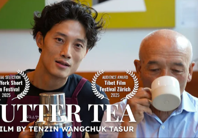 How to make the super Tasty Tibetan Butter Tea? New Tibetan film.